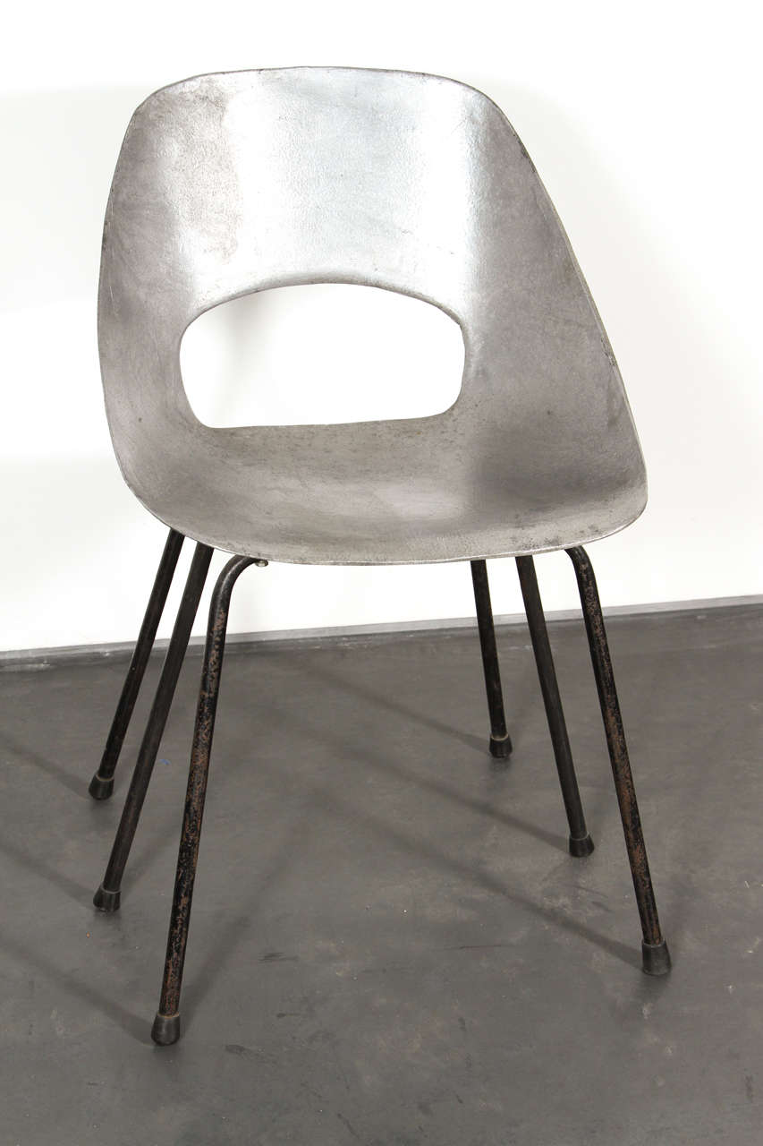 Pierre Guariche Prototype Chairs In Excellent Condition For Sale In Los Angeles, CA